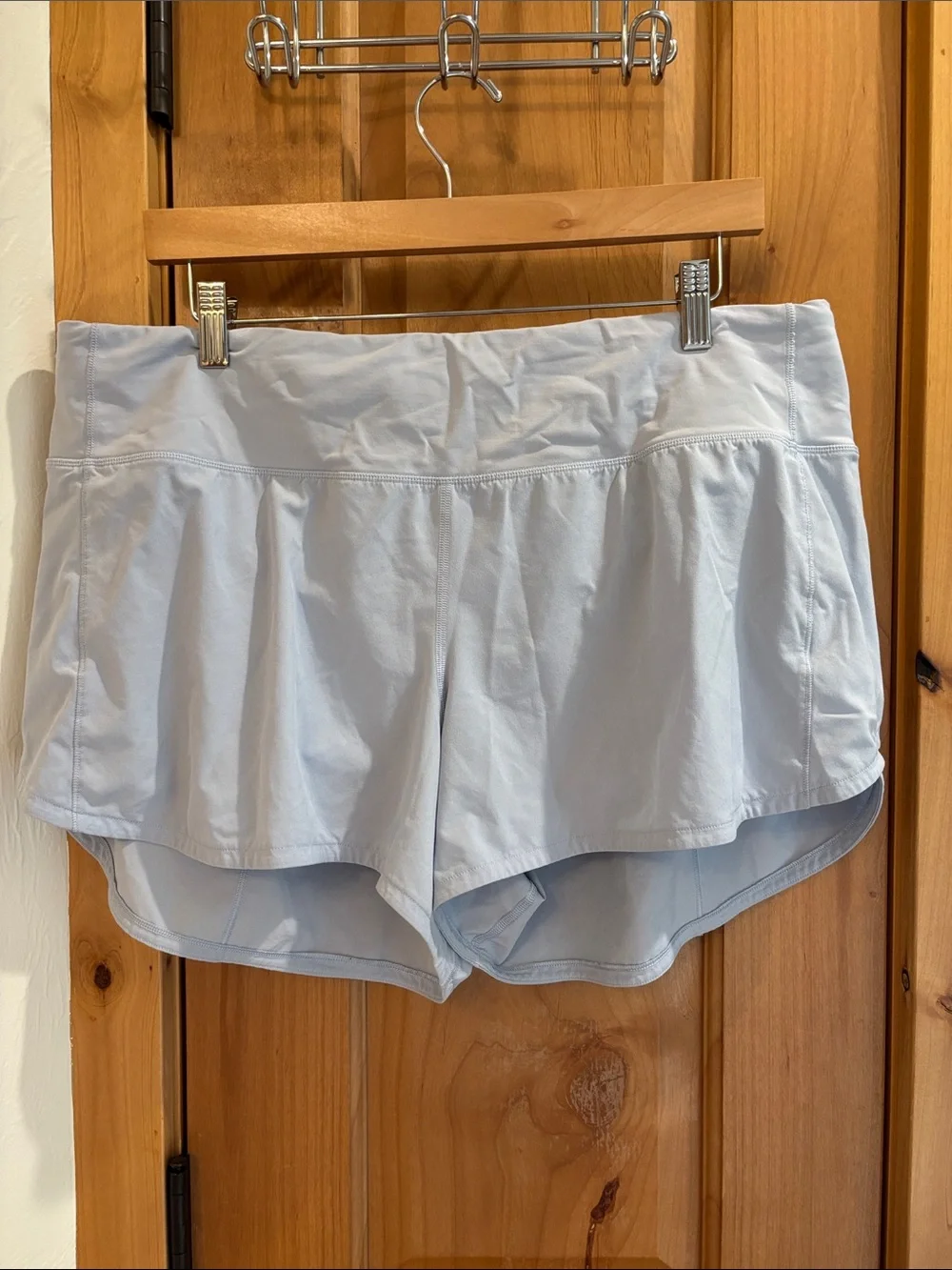 lululemon athletica Light Blue Women’s Athletic Shorts
